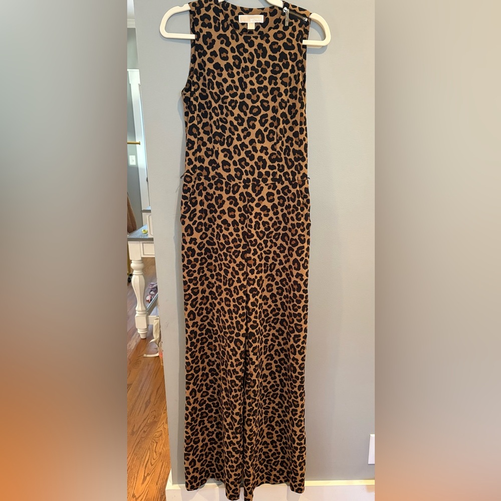 🍀Michael Kors Animal Print Jumpsuit